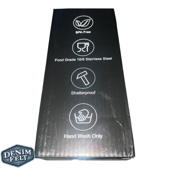 VERISA Rose Gold 18oz Unbreakable Steel Wine Glasses/Goblet | Set of 2 | NEW🩷🍷 - Picture 8 of 10